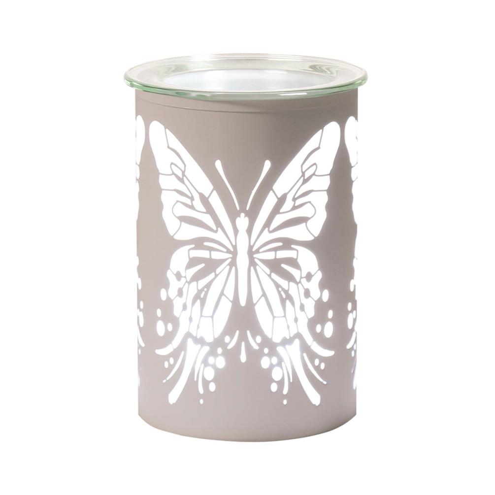 Aroma White Butterfly Electric Wax Melt Warmer Extra Image 1
